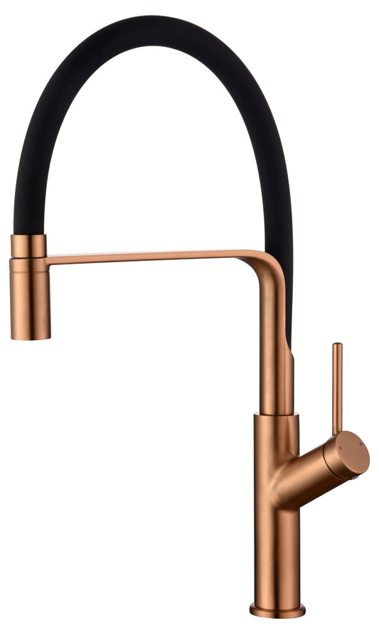 Grifo De Cocina Sena Oro Rosa Cepillado