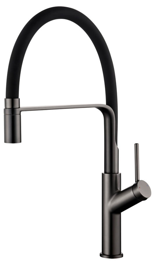 Grifo De Cocina Sena Black Gun Metal