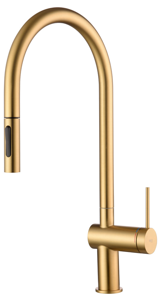 Grifo De Cocina Berna Oro Cepillado
