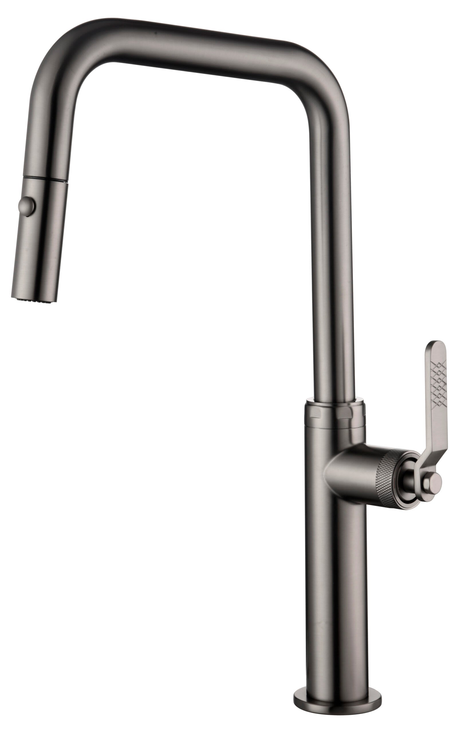 Grifo De Cocina Niza Black Gun Metal