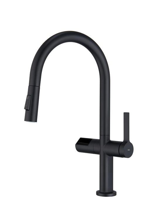 Grifo De Cocina Turin Negro Mate
