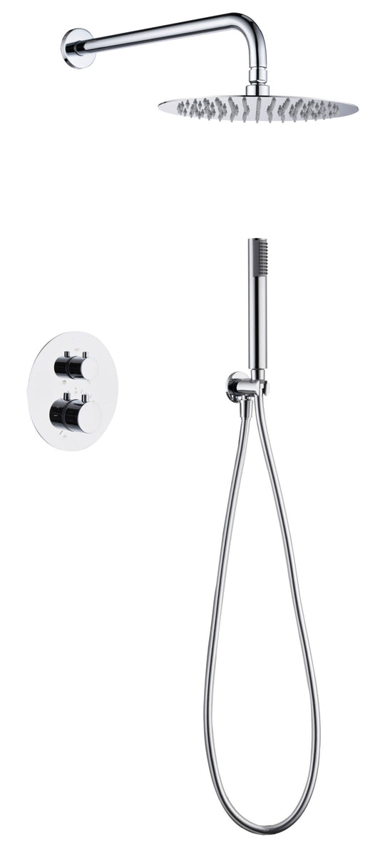 Conjunto Ducha Termostatico Empotrado Monza