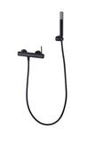 Monomando Kit Ducha Monza Negro Mate