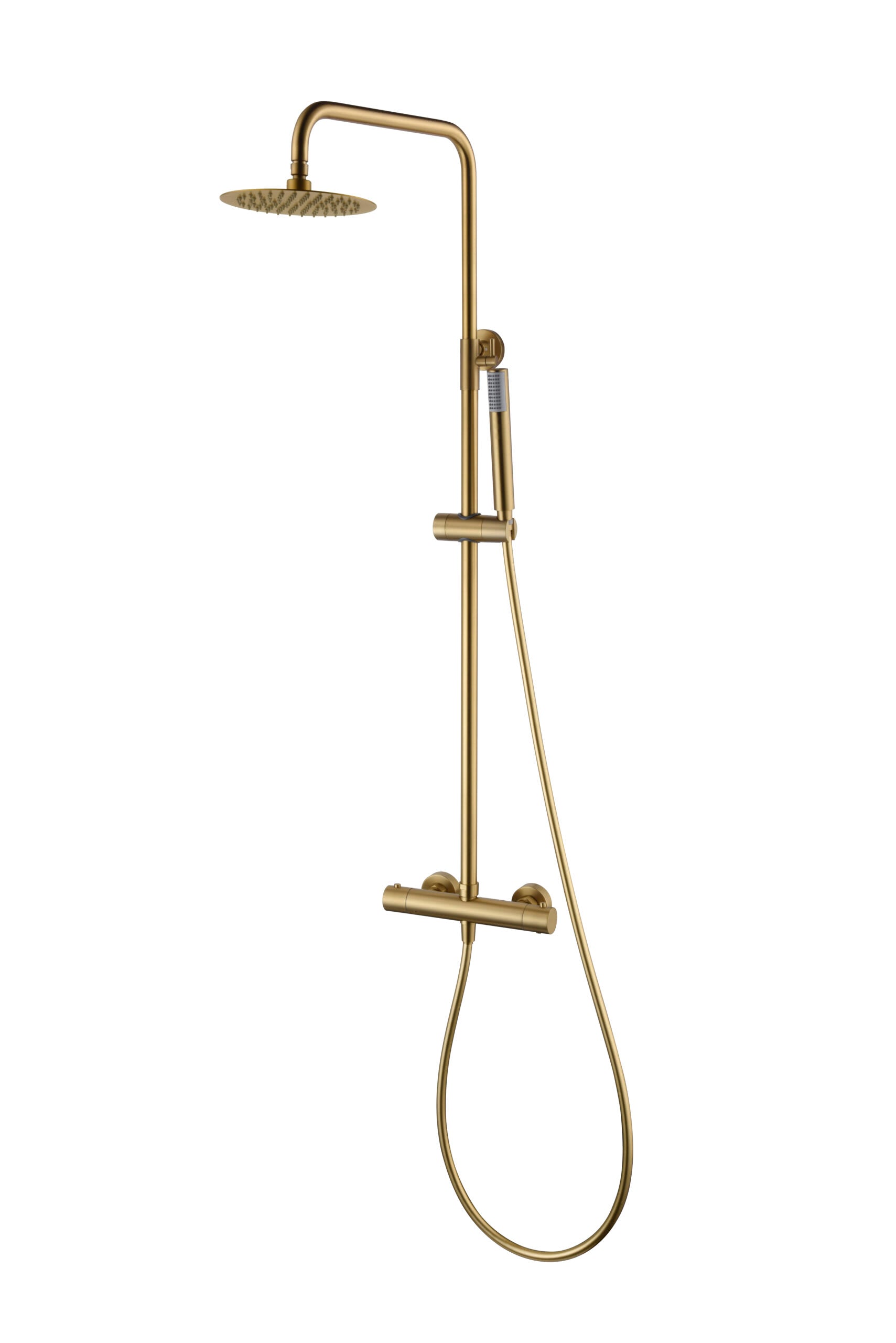Conjunto Ducha Termostatico Monza Oro Cepillado