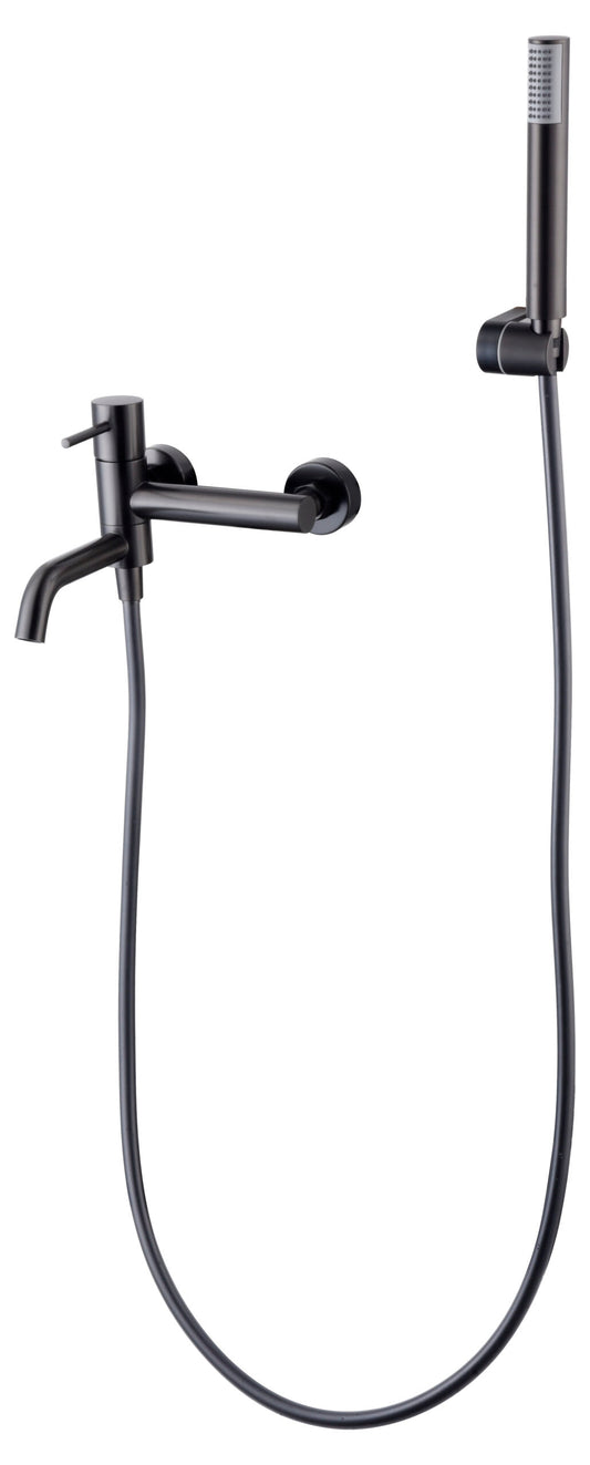 Monomando Kit Baño/Ducha Monza Black Gun Metal