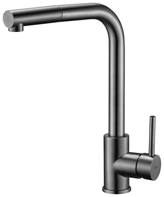 Grifo De Cocina Malta Black Gun Metal