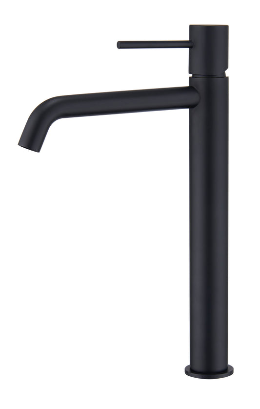 Monomando Lavabo Alto Monza Negro Mate