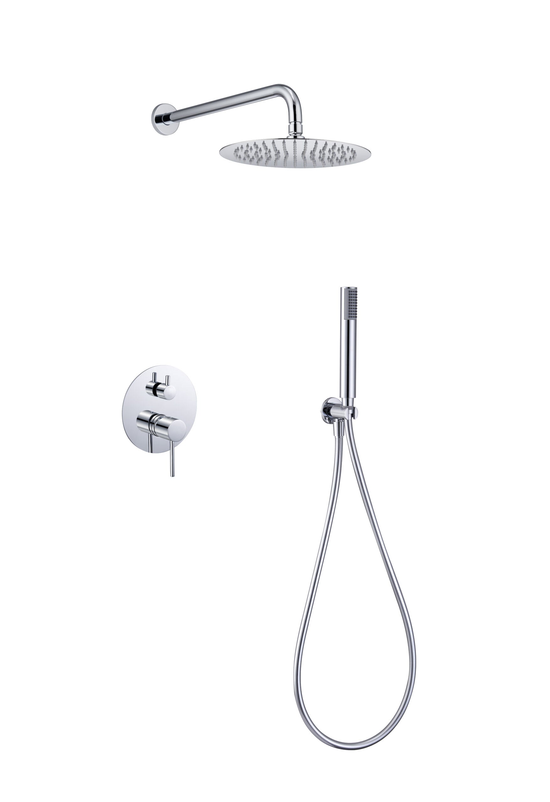 Conjunto Ducha Monomando Empotrado Monza