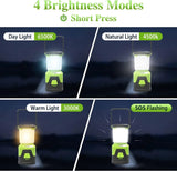 Rechargeable Led Camping Flashlight Power Lantern