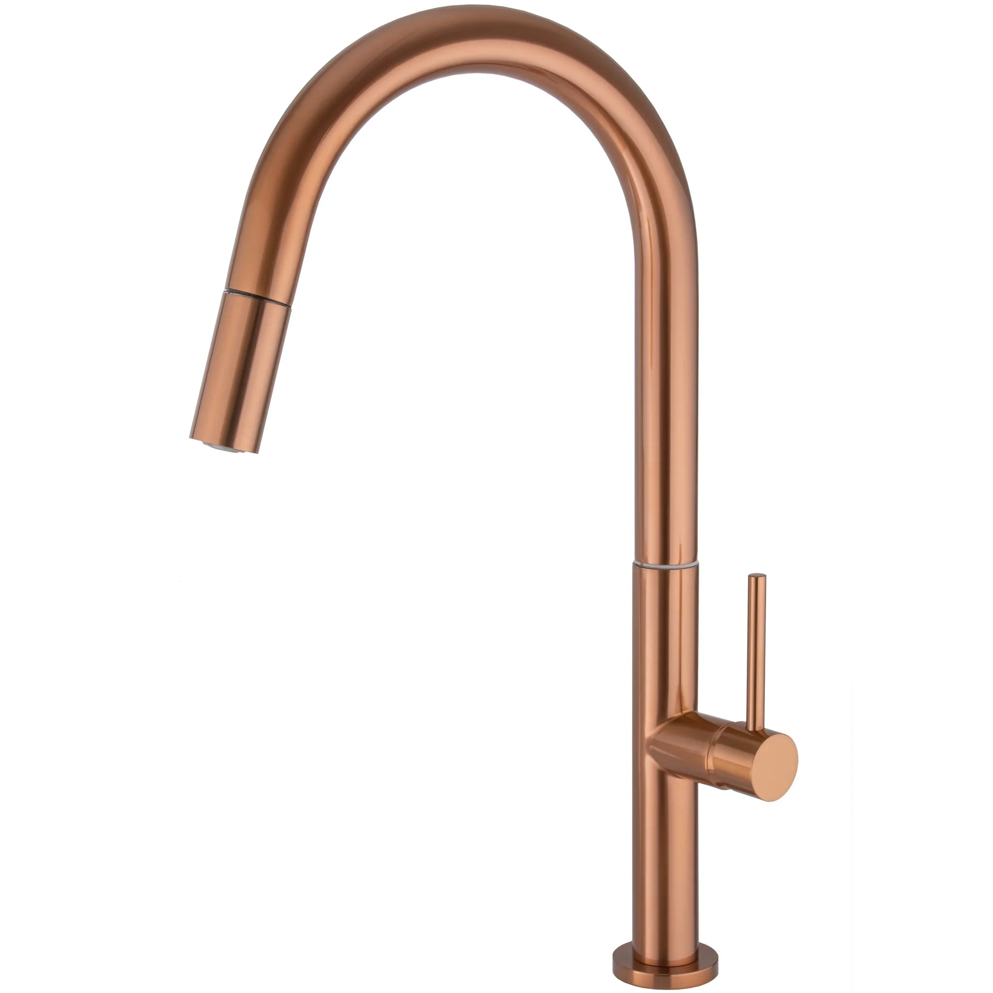 Pull Down Sprayer Pull Out Deck Mounted Sink Tap Faucet