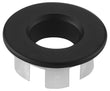Embellecedor Rebosadero Lavabo Negro Mate