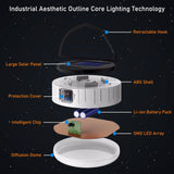 Solar Camping USB Rechargeable Led Flashlight Lantern