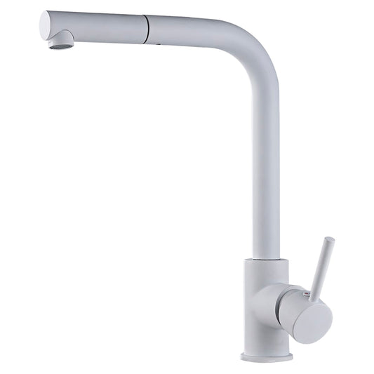 Grifo De Cocina Malta Blanco Mate