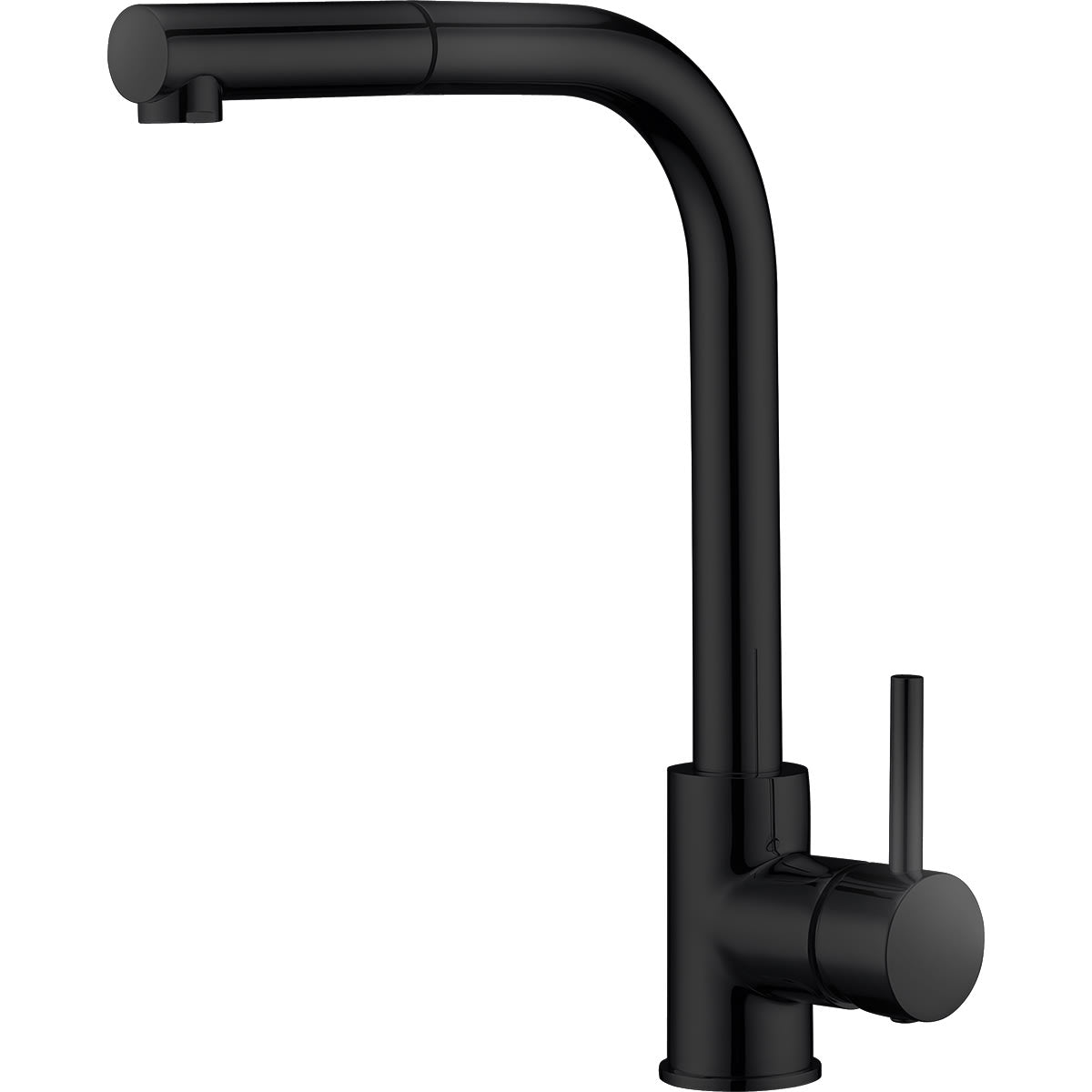 Grifo De Cocina Malta Negro Mate