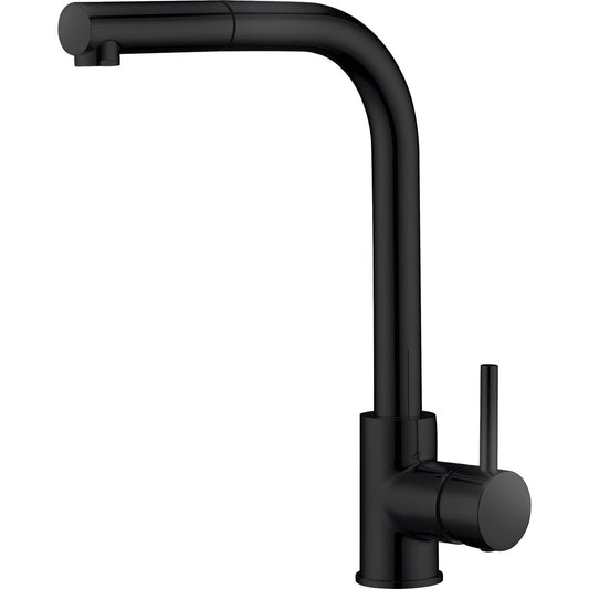 Grifo De Cocina Malta Negro Mate