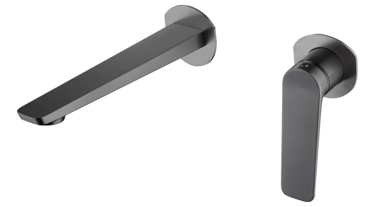 Monomando Empotrado Lavabo Nápoles Black Gun Metal