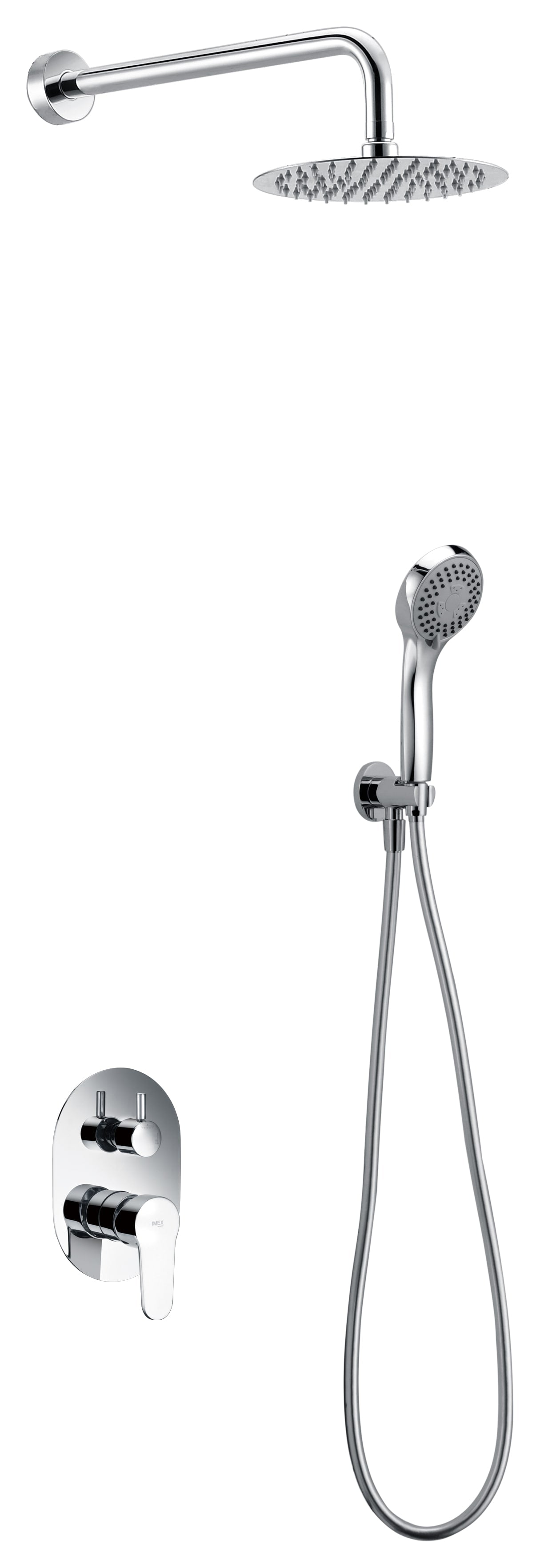 Conjunto De Ducha Empotrado Monomando Oslo