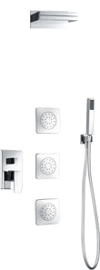 Conjunto De Ducha Empotrado Monomando Formentera