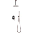 Conjunto De Ducha Empotrado Monomando Top Gris Champagne