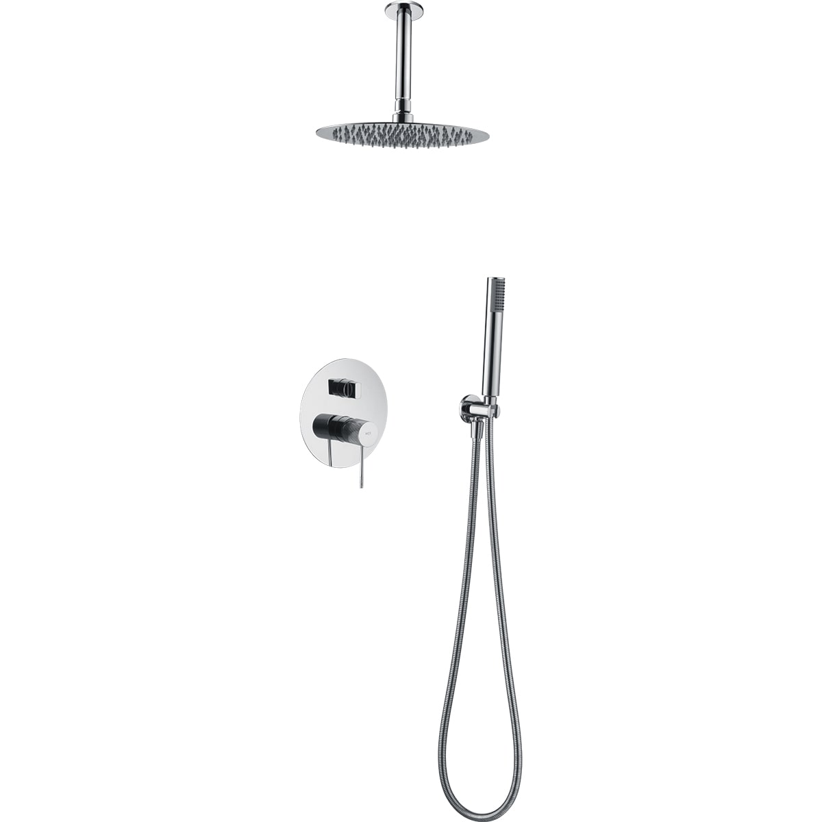 Conjunto De Ducha Empotrado Monomando Top