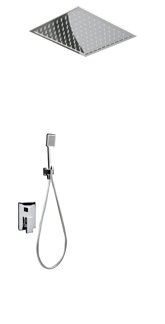 Conjunto De Ducha Empotrado Monomando Gales