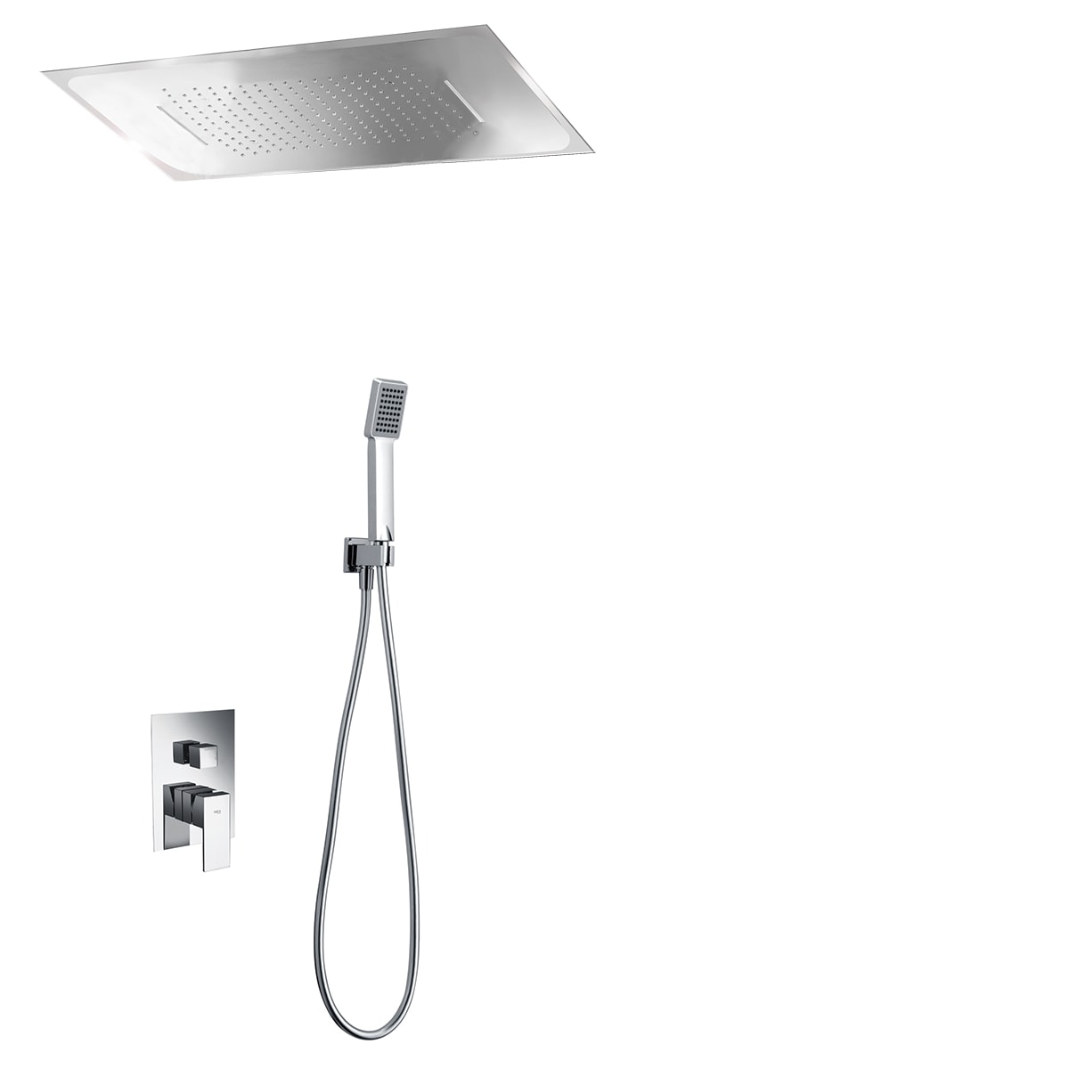 Conjunto De Ducha Empotrado Monomando Sumatra Con Premarco