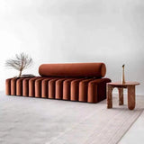 Nordic Stool Strip Cylindrical Sofa