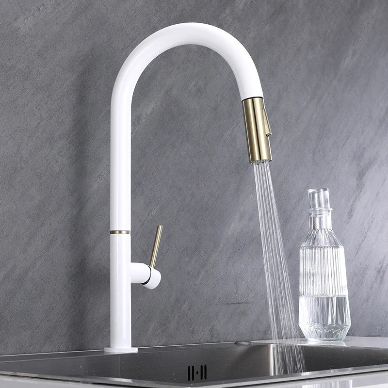 Smart Touch Sensor Rotate Kitchen Faucet