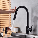 Smart Touch Pull Out Spray 360 Rotation Kitchen Faucet