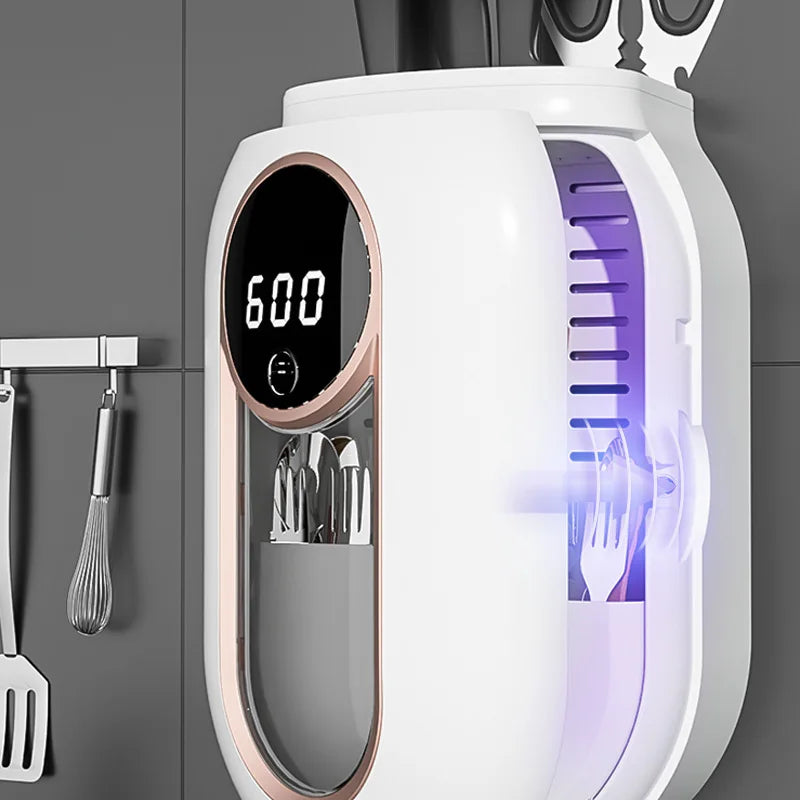 Sterilized Tools Led Disinfection Wall Mounted Holder