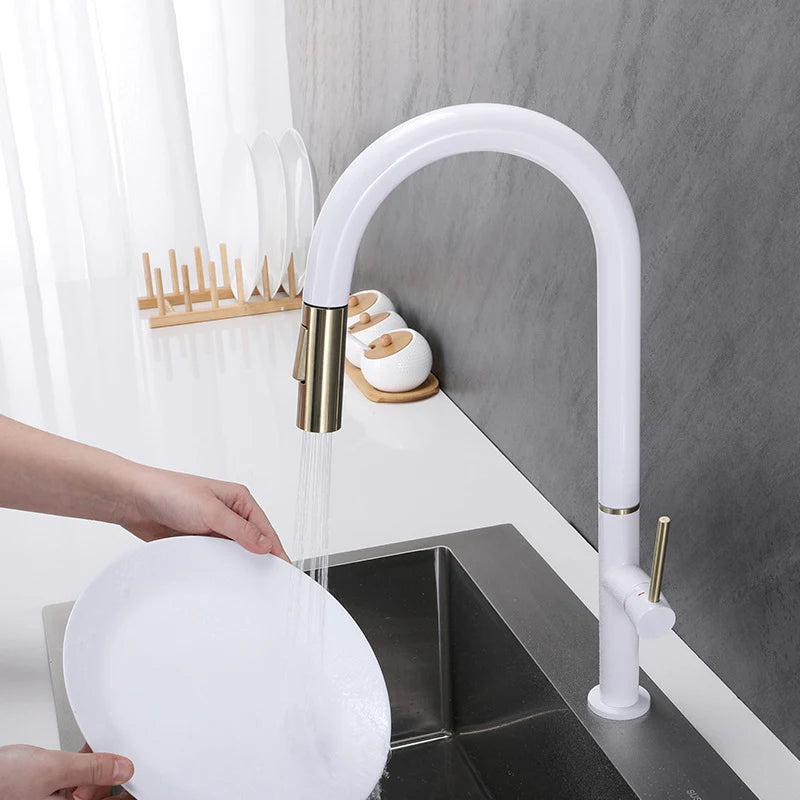 Smart Touch Sensor Rotate Kitchen Faucet