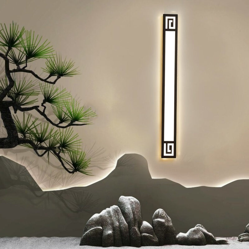 Creative Chinese Style Outdoor Waterproof Wall Lamp