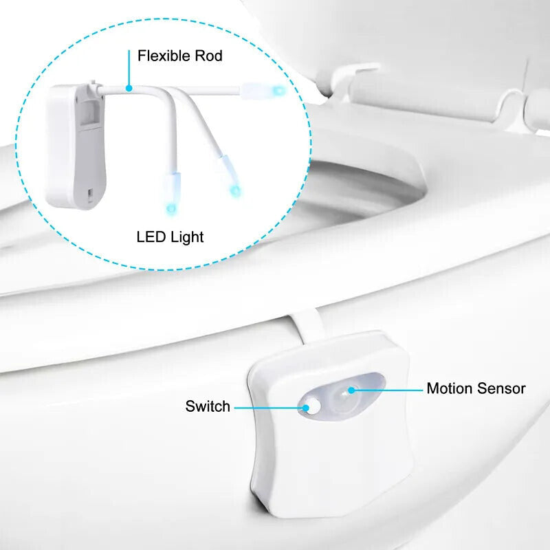 Toilet Seat Night Light with Motion Sensor