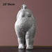 Fat Lady Statue 18 x 36 cm