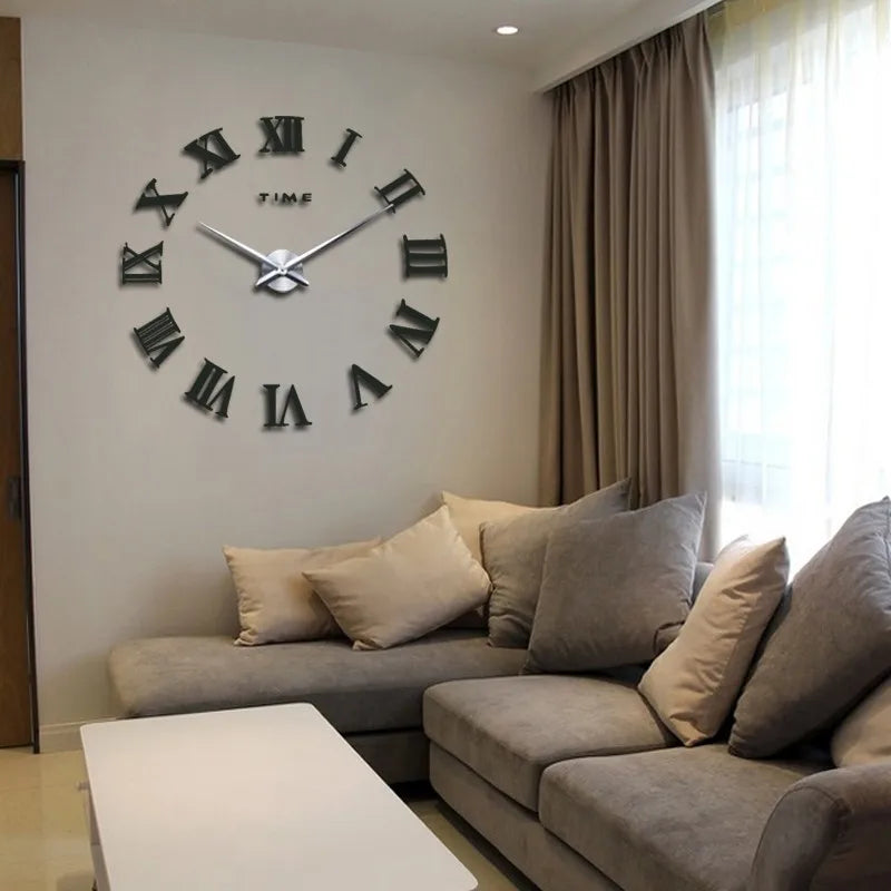 DIY Quartz Modern Home Decor Hanging Wall Clock