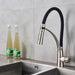 Brushed nickel