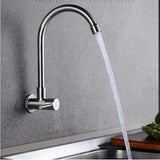 Wall Mounted Stream Sprayer Flexible Hose Kitchen Faucet