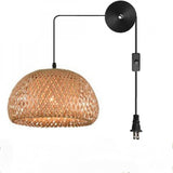 Antique Rattan Natural Weaving Pendant Lamp