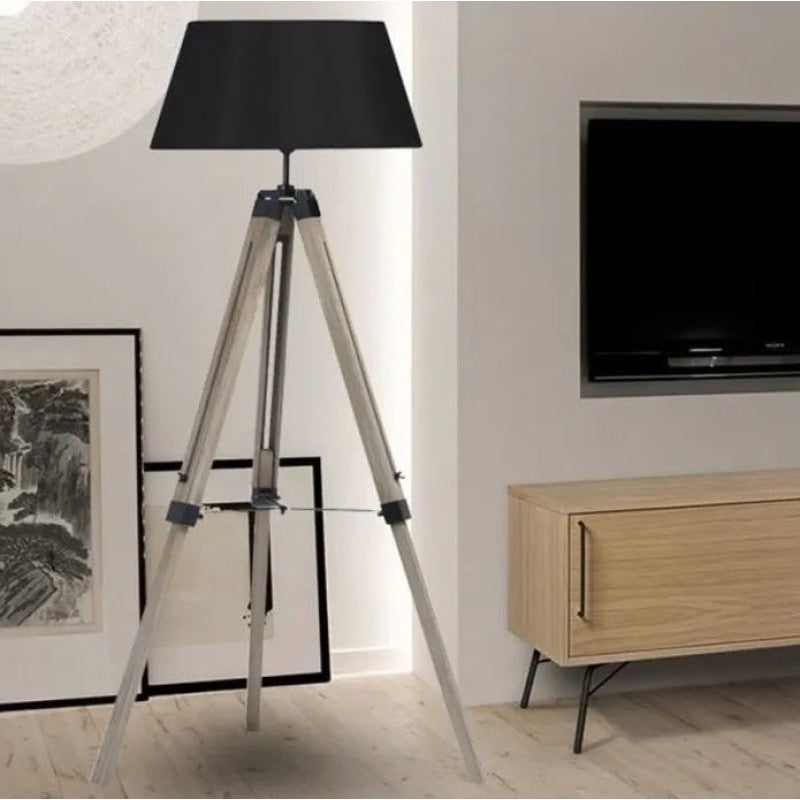Solid Color Vintage Floor Lamp