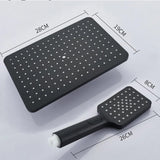 Luxury Piano Digital Shower Set Rainfall Shower Head