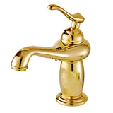 Gold Basin Finish Brass Tap Bathroom Faucet