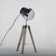 Retro Royal Wood Tripod Lamp