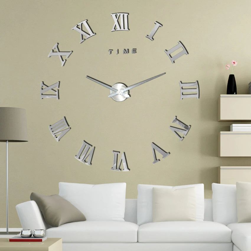 DIY Quartz Modern Home Decor Hanging Wall Clock