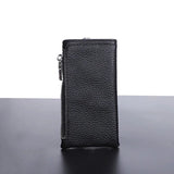 Leather Texture Closure Multifunction Key Wallet