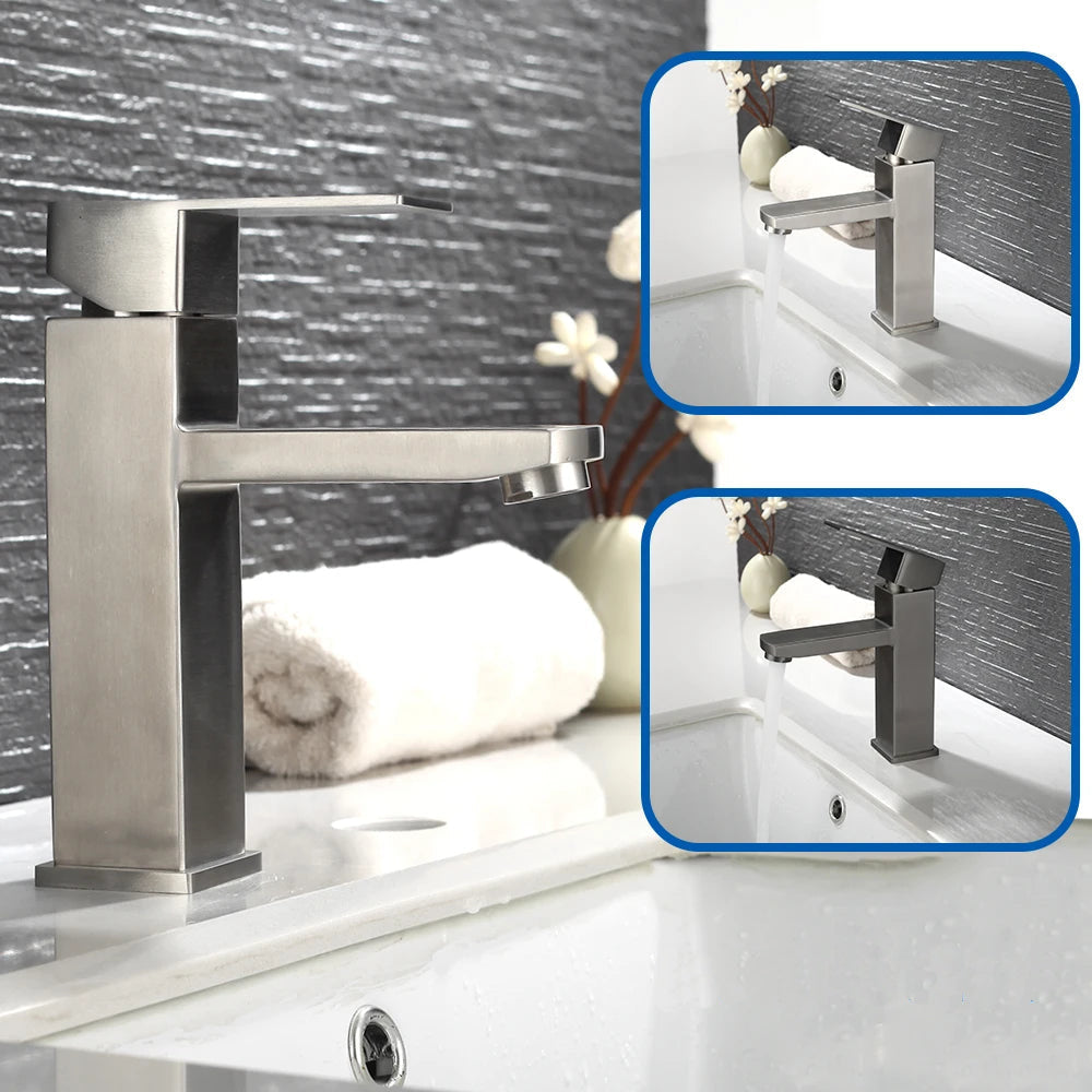 Deck Mounted Sink Tap Bathroom Faucet