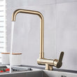 360° Rotation Folding Down Single Hole Sink Faucet