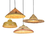 Rattan Straw Multi Style Pendant Lamp