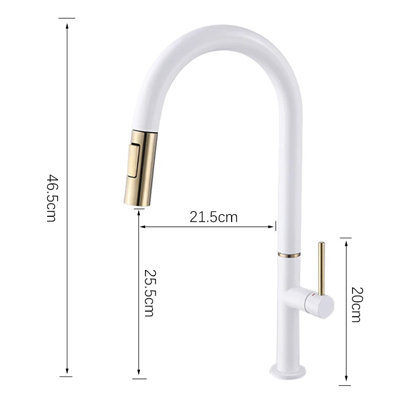 Smart Touch Sensor Rotate Kitchen Faucet