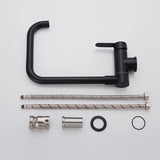 360° Rotation Folding Down Single Hole Sink Faucet