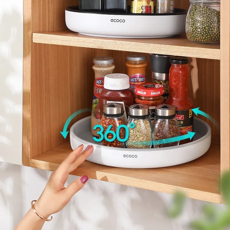 360° Rotating Spice Organizer Tray